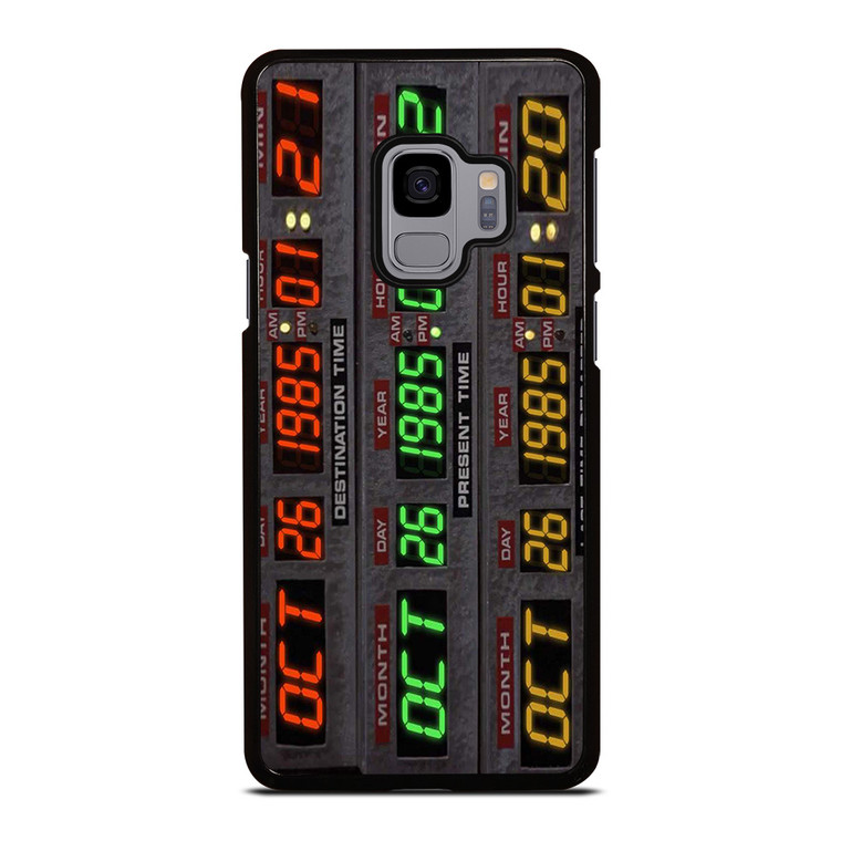 TIME CIRCUITS BACK TO THE FUTURE Samsung Galaxy S9 Case