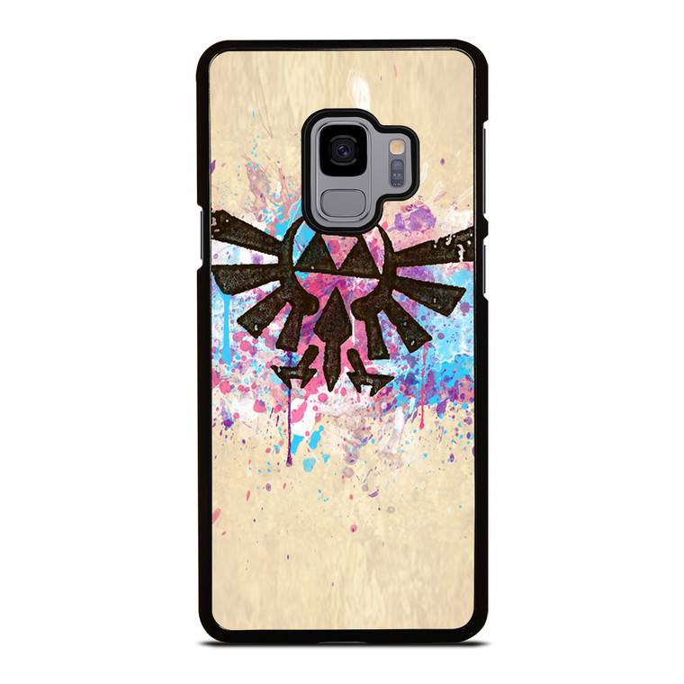 TRIFORCE SPLASH EMBLEM ART Samsung Galaxy S9 Case