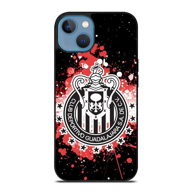 CHIVAS GUADALAJARA FC LOGO ART iPhone 13 Case