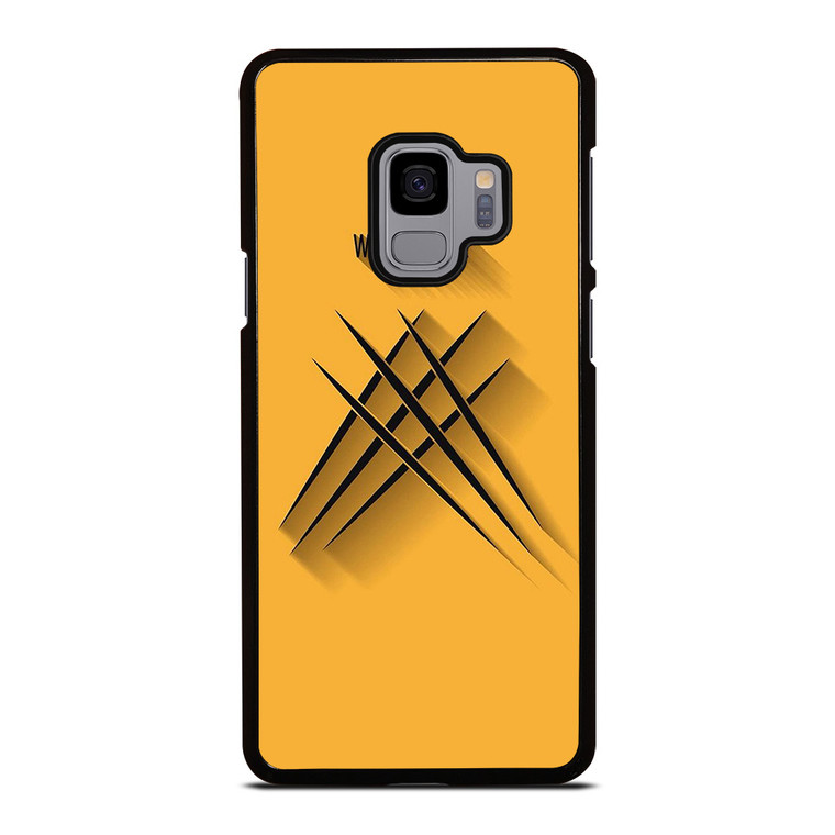WOLFERINE YELLOW CLAW X-MEN Samsung Galaxy S9 Case
