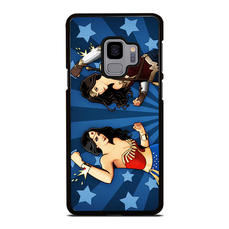 WONDER WOMAN LYNDA CARTER & GAL GADOT Samsung Galaxy S9 Case