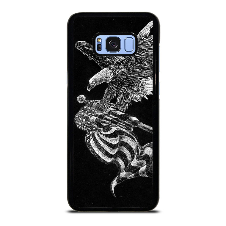 AMERICAN FLAG EAGLE SKETCH Samsung Galaxy S8 Plus Case