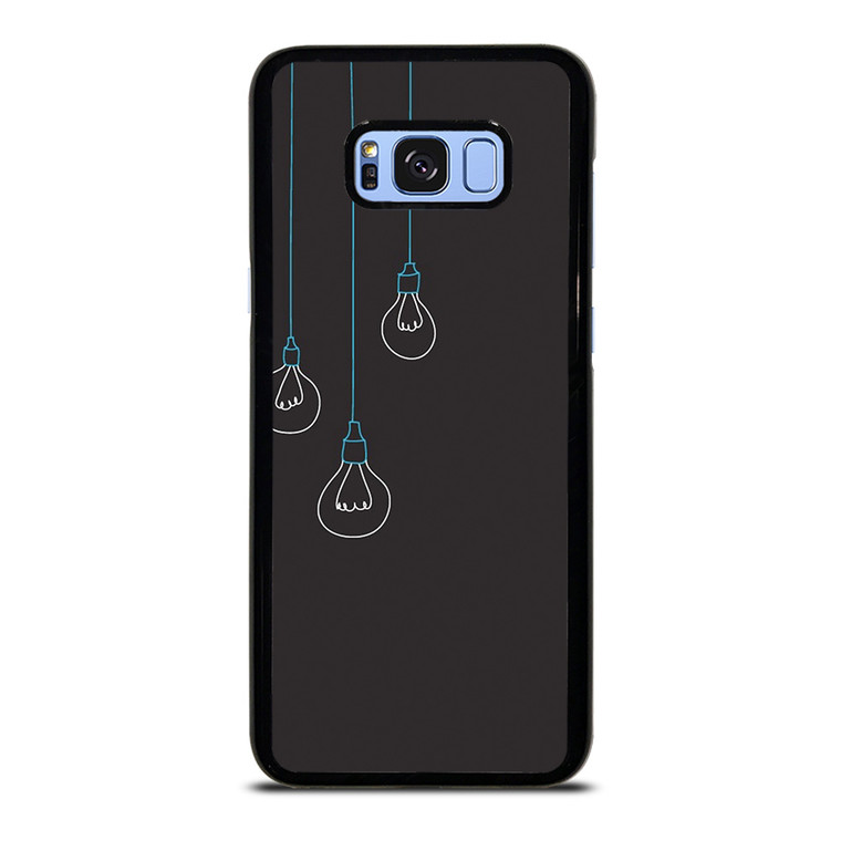BLACK LIGHT BULBS MINIMALISTIC Samsung Galaxy S8 Plus Case