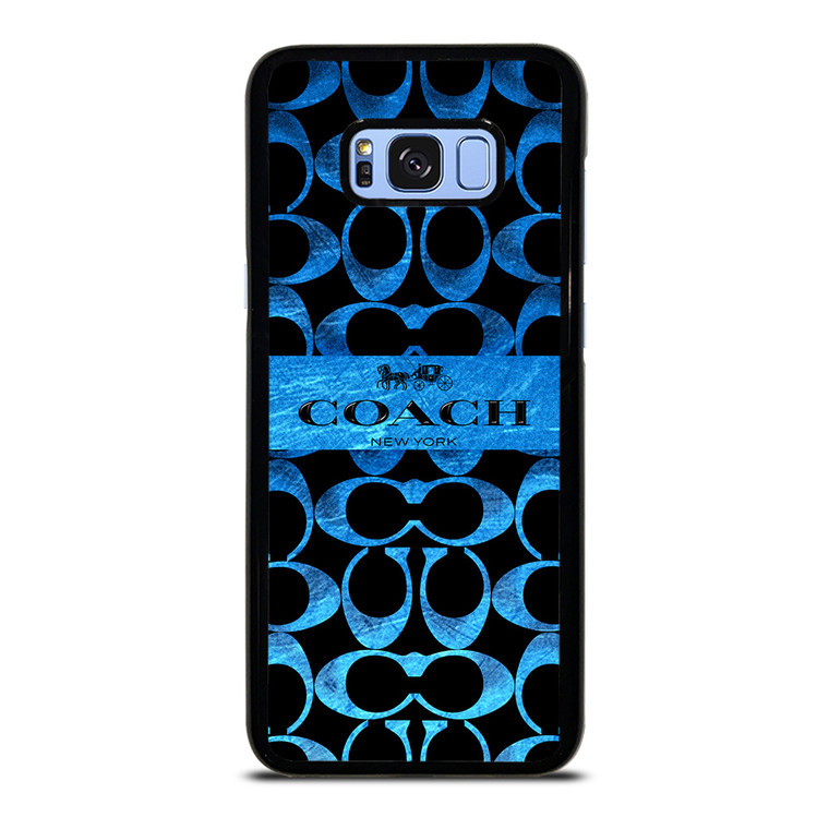COACH NEW YORK BLUE 2 Samsung Galaxy S8 Plus Case