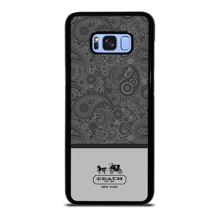 COACH NEW YORK GREY BATIK Samsung Galaxy S8 Plus Case