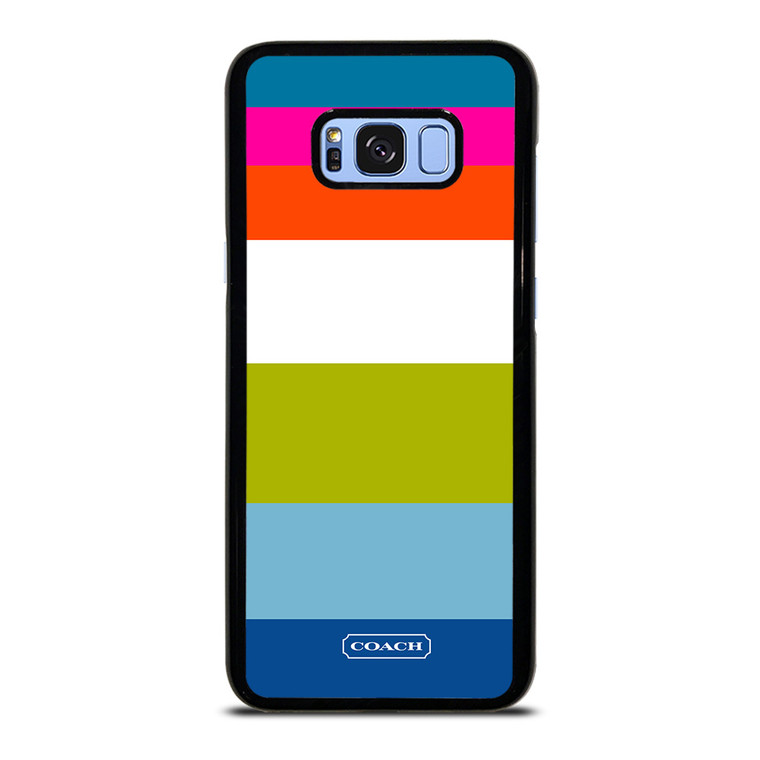 COACH NEW YORK STRIPE Samsung Galaxy S8 Plus Case