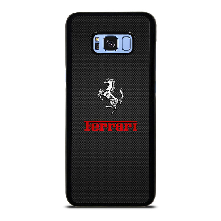 FERRARI LOGO METAL POINT Samsung Galaxy S8 Plus Case