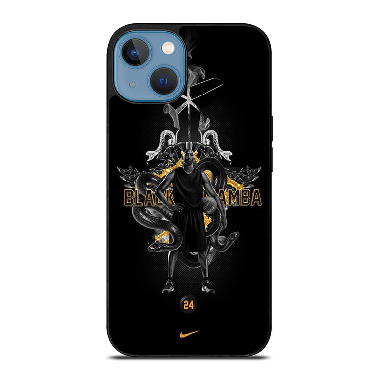 COBE BRYANT BLACK MAMBA SILUET iPhone 13 Case