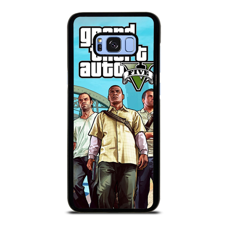 GRAND THEFT AUTO FIVE GTA GAME CHARACTER Samsung Galaxy S8 Plus Case