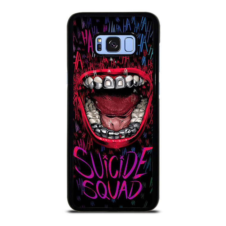 JOKER COMIC SUICIDE SQUAD HAHAHA Samsung Galaxy S8 Plus Case