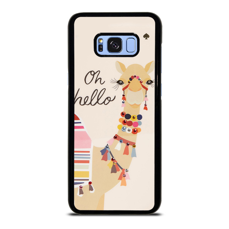 KATE SPADE CAMEL OH HELLO Samsung Galaxy S8 Plus Case