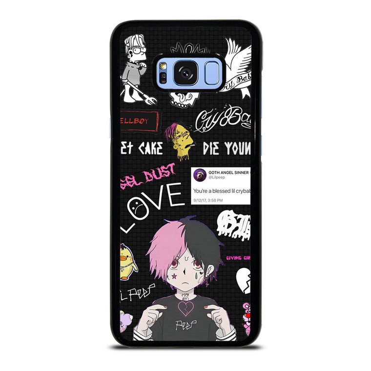 LIL PEEP STICKER COLLECTION Samsung Galaxy S8 Plus Case