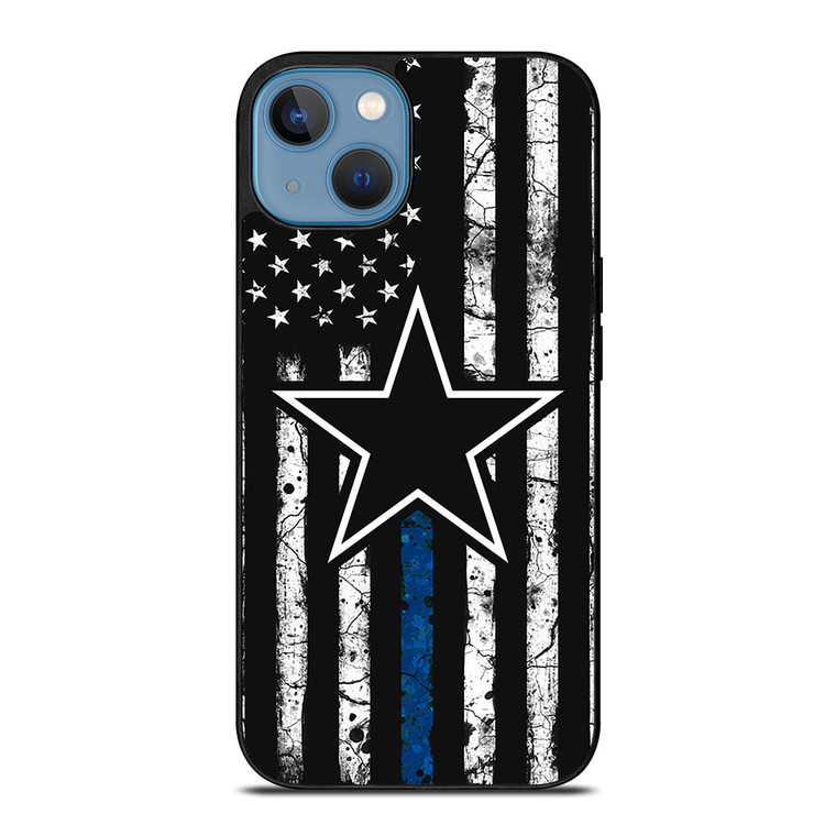 DALLAS COWBOYS THIN BLUE iPhone 13 Case