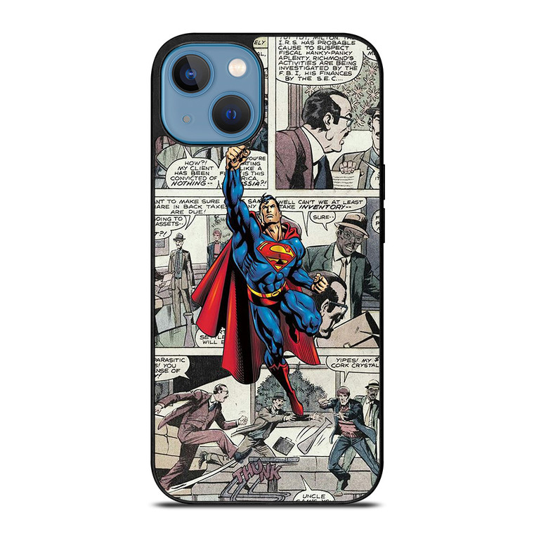 DC SUPERMAN COMIC CLASSIC iPhone 13 Case DC SUPERMAN COMIC CLASSIC iPhone 13 Case