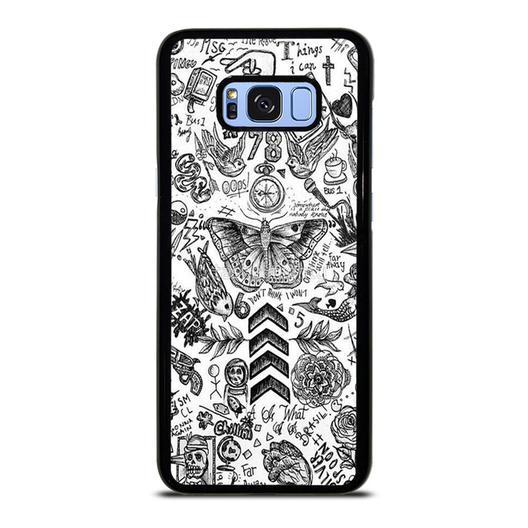 ONE DIRECTION TATTOOS Samsung Galaxy S8 Plus Case