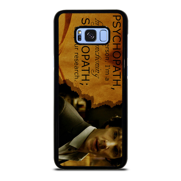 SHERLOCK HOLMES PSYCHOPATH Samsung Galaxy S8 Plus Case