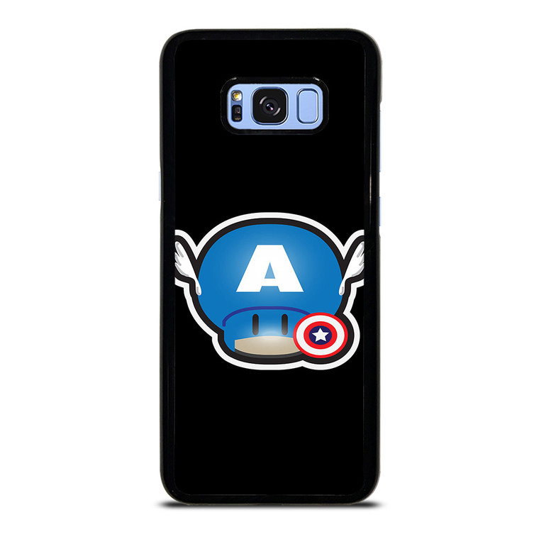 SUPER MARIO MUSHROOM CAPTAIN AMERICA Samsung Galaxy S8 Plus Case