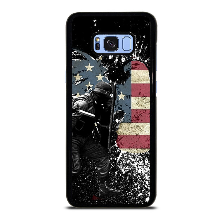 SWAT EAGLE AMERICAN FLAG Samsung Galaxy S8 Plus Case