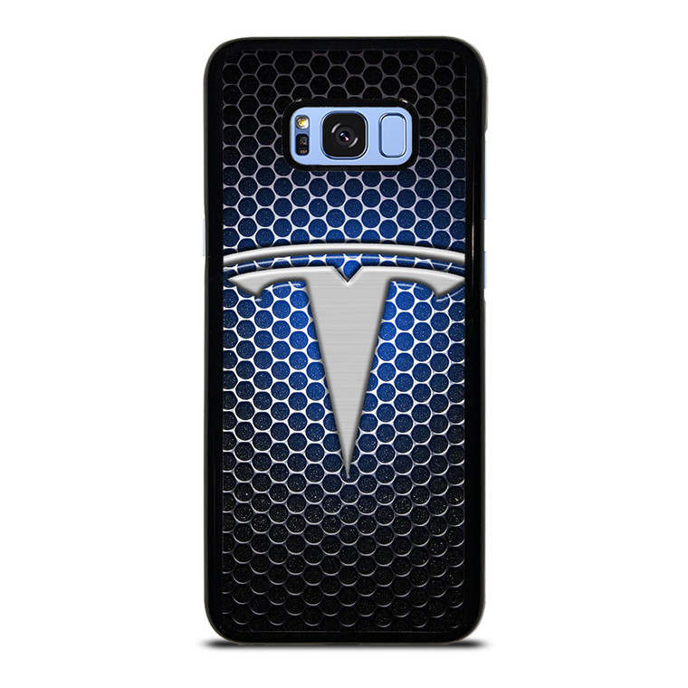 TESLA LOGO BLUE LIGHT Samsung Galaxy S8 Plus Case