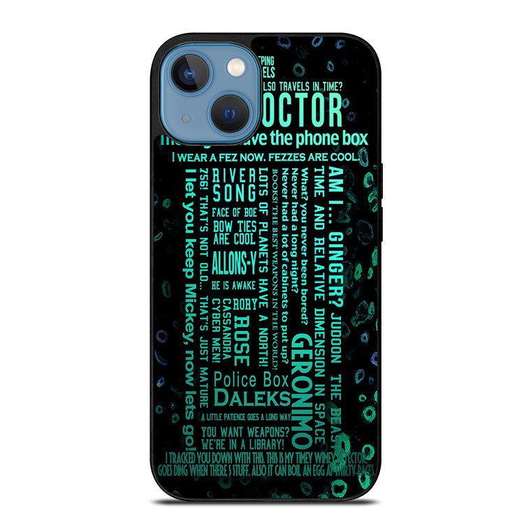 DOCTOR WHO TARDIS iPhone 13 Case