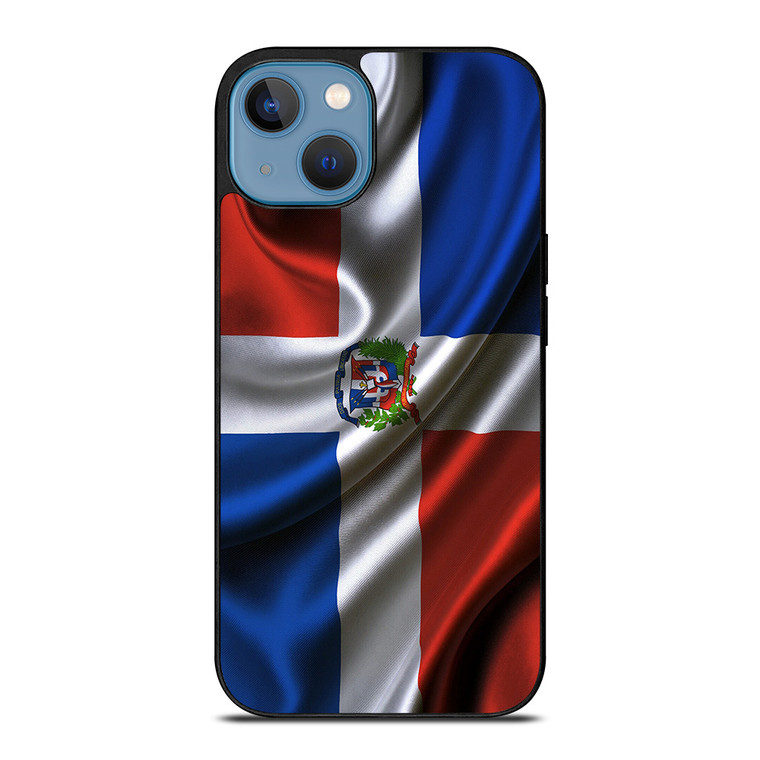 DOMINICAN REPUBLIC FLAG iPhone 13 Case