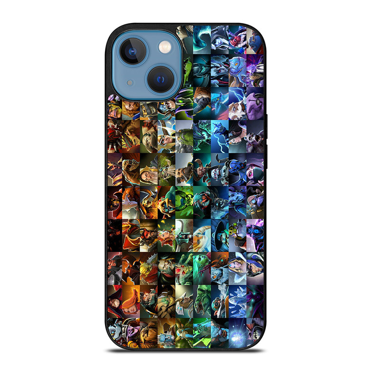 DOTA GAME ALL CHARACTER iPhone 13 Case