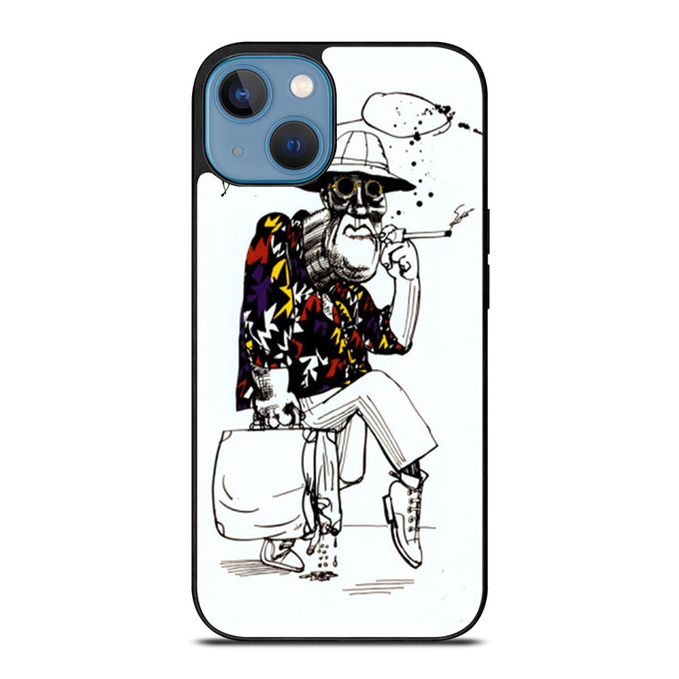 DR GONZO RALPH STEADMAN LAS VEGAS iPhone 13 Case