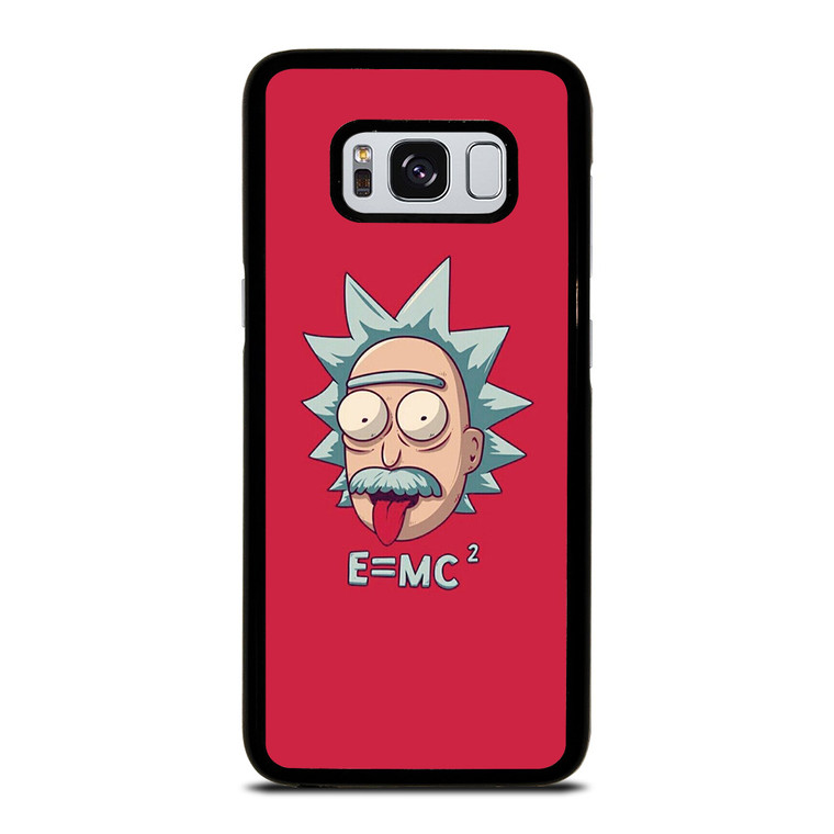 ALBERT EINSTEIN RICK AND MORTY Samsung Galaxy S8 Case