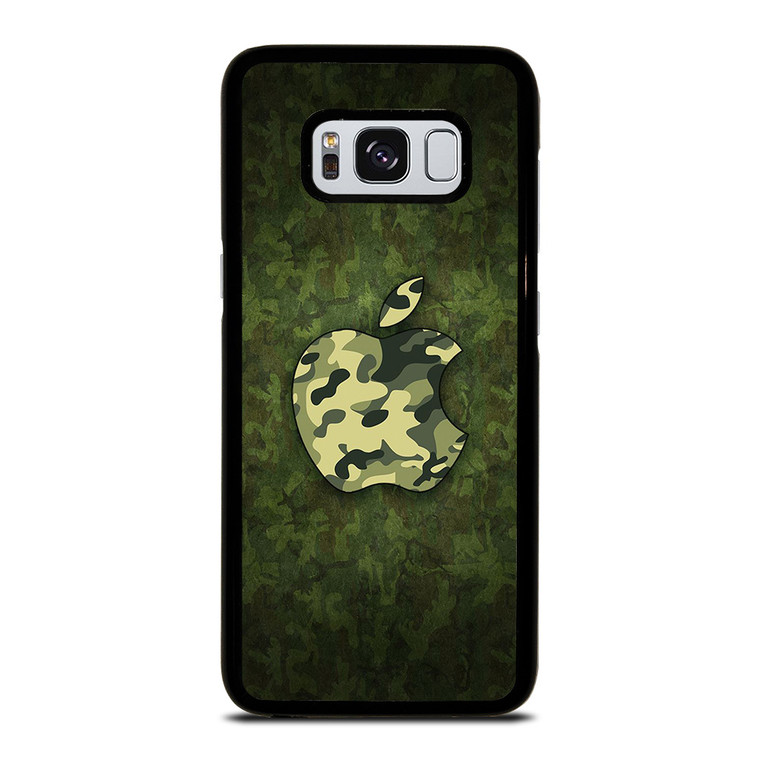APPLE LOGO CAMO GREEN Samsung Galaxy S8 Case