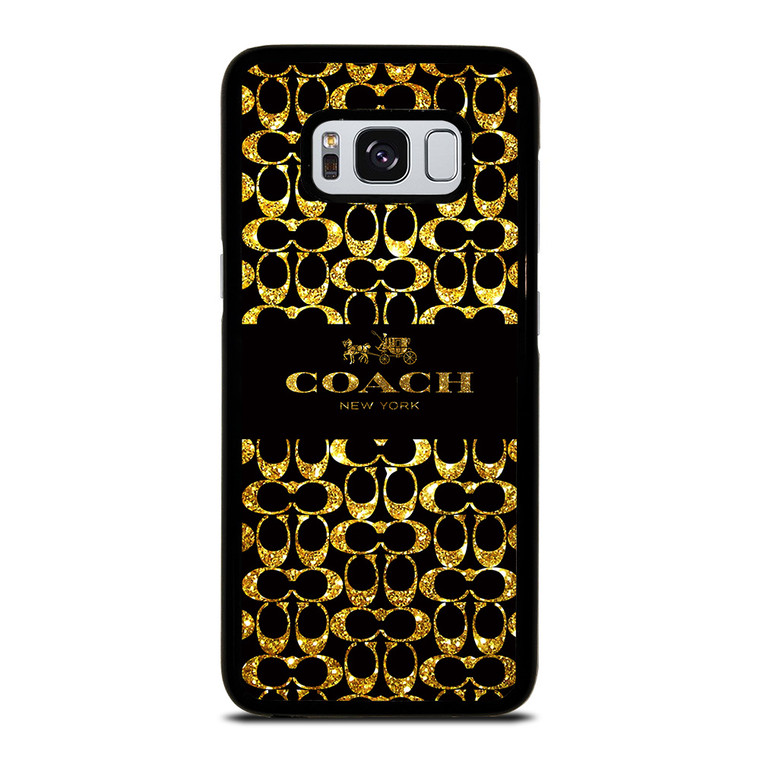 COACH NEW YORK GOLDEN Samsung Galaxy S8 Case