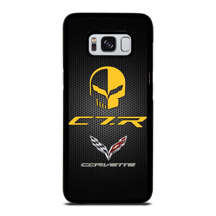 CORVETTE RACING JAKE SKULL Samsung Galaxy S8 Case