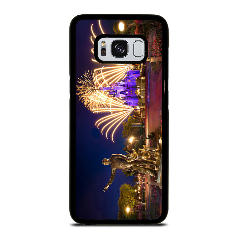 DISNEY CASTLE WALT FIREWORK Samsung Galaxy S8 Case