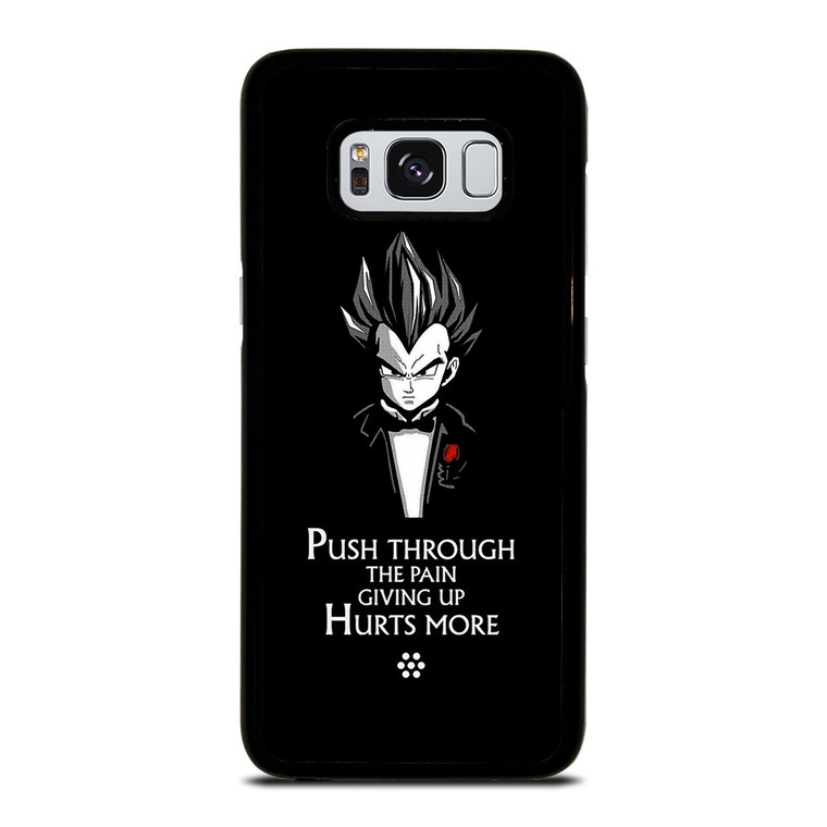DRAGON BALL Z VEGETA QUOTE Samsung Galaxy S8 Case
