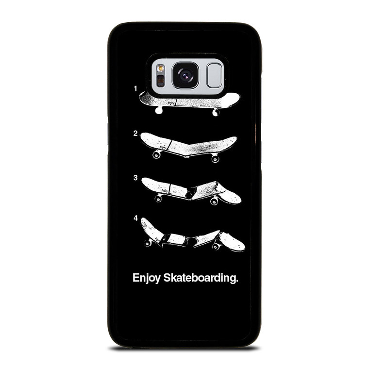 ENJOY SKATEBOARDING Samsung Galaxy S8 Case
