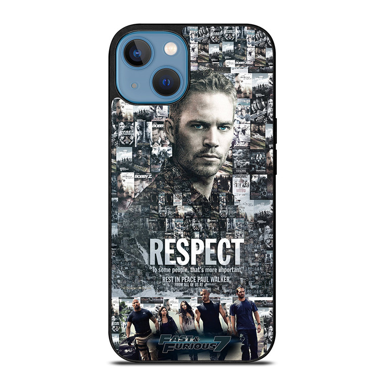 FAST FURIOUS 7 PAUL WALKER iPhone 13 Case