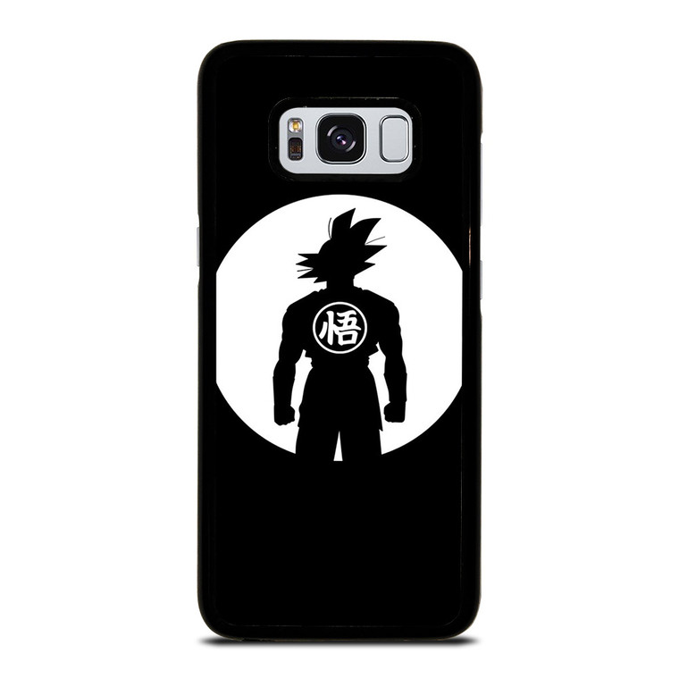 GOKU DRAGON BALL BLACK WHITE Samsung Galaxy S8 Case