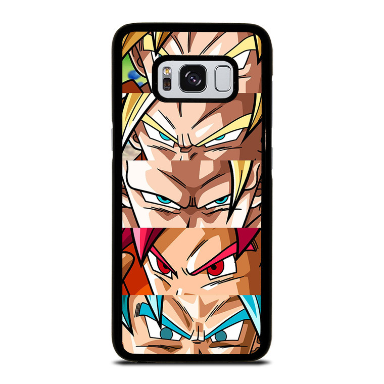 GOKU DRAGON BALL EYE COLLAGE Samsung Galaxy S8 Case