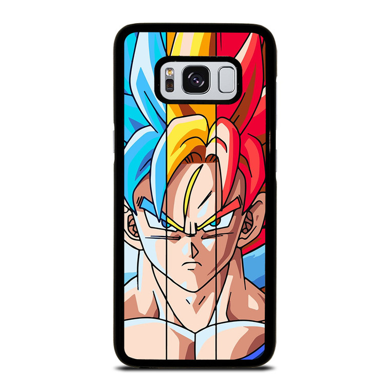 GOKU DRAGON BALL FACES Samsung Galaxy S8 Case