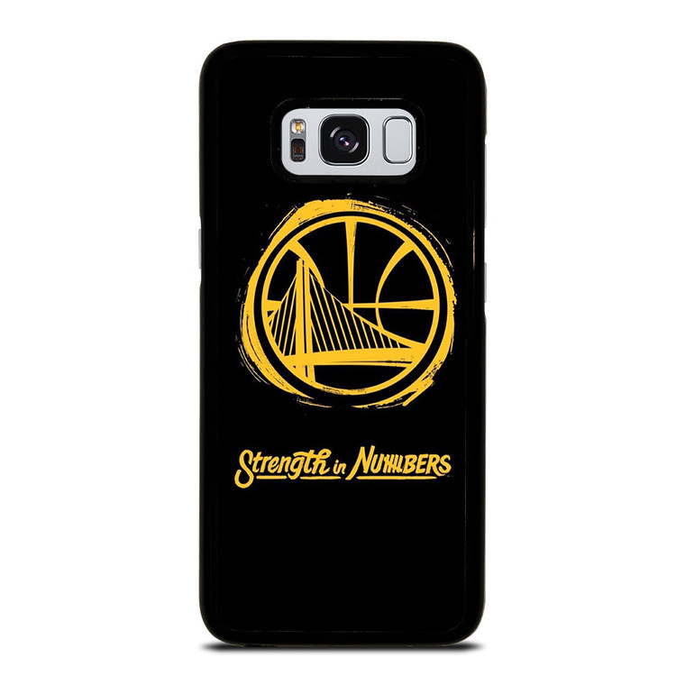 GOLDEN STATE WARRIORS LOGO STRENGTH IN NUMBERS Samsung Galaxy S8 Case