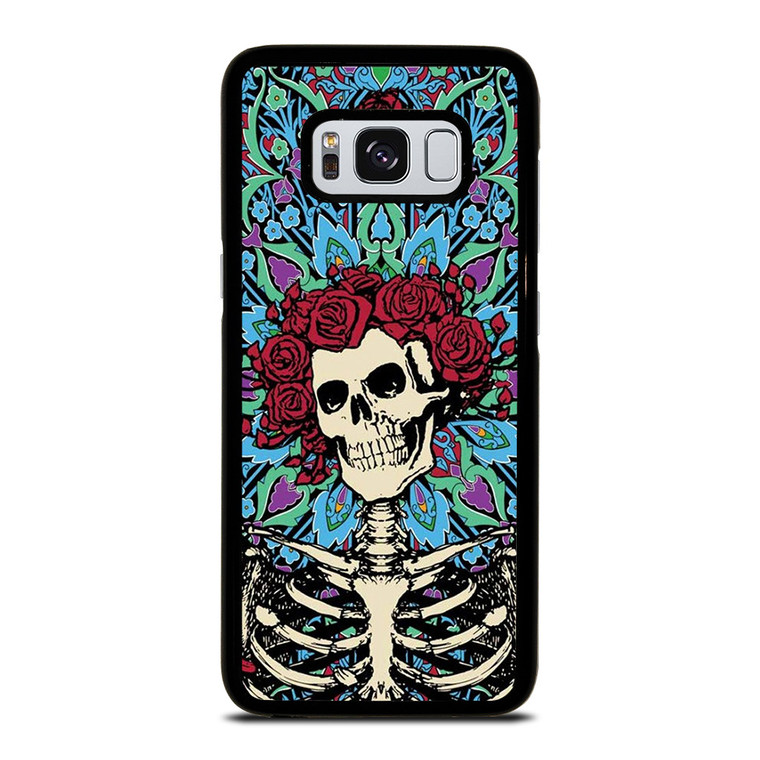 GRATEFUL DEAD SKELETON AND ROSES Samsung Galaxy S8 Case