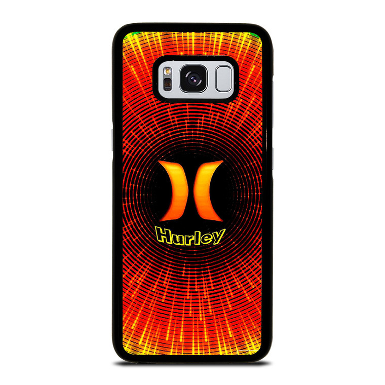 HURLEY ORANGE BLACK LOGO Samsung Galaxy S8 Case
