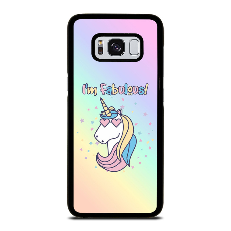 I'M FABULOUS UNICORN Samsung Galaxy S8 Case
