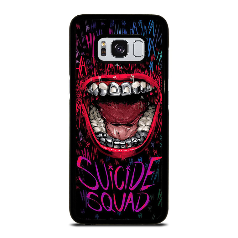 JOKER COMIC SUICIDE SQUAD HAHAHA Samsung Galaxy S8 Case