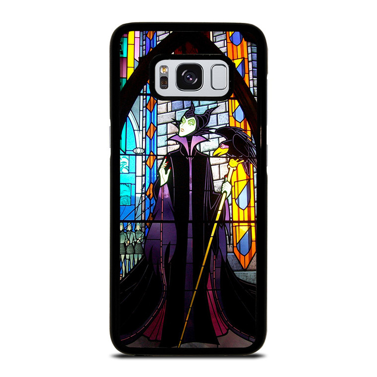 MALEFICENT DISNEY SLEEPING BEAUTY GLASS Samsung Galaxy S8 Case