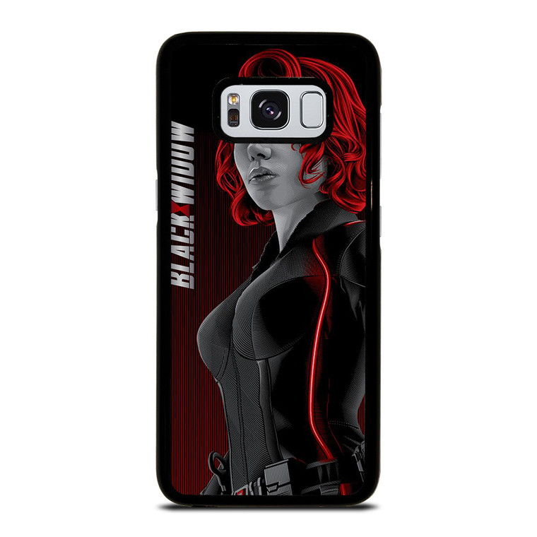 MARVEL BLACK WIDOW AVENGERS ART Samsung Galaxy S8 Case