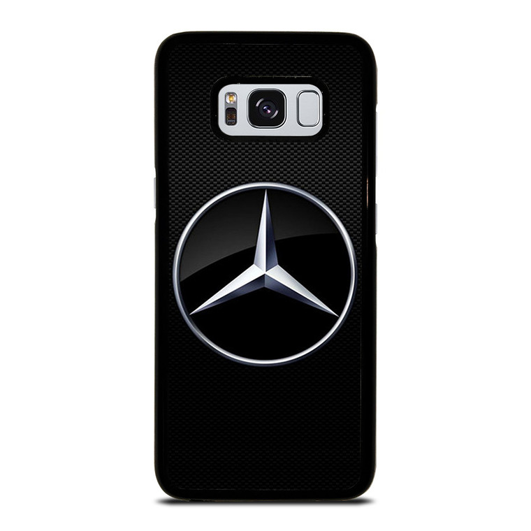 MERCEDES BENZ GLOSSY EMBLEM Samsung Galaxy S8 Case
