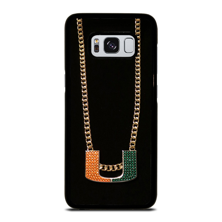 MIAMI HURRICANES TURNOVER CHAIN Samsung Galaxy S8 Case
