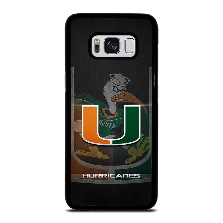 MIAMI HURRICANES UM 3 Samsung Galaxy S8 Case
