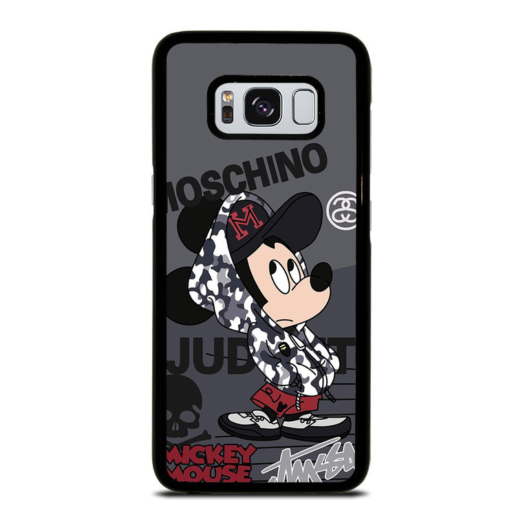 MICKEY MOUSE CAMO X MOSCHINO X STUSSY Samsung Galaxy S8 Case