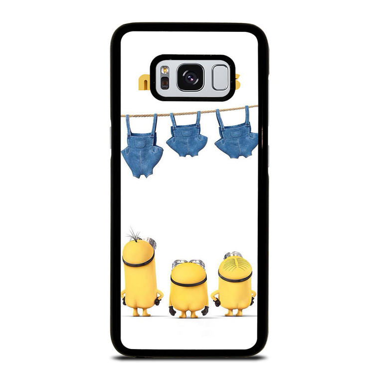 MINIONS DRYING CLOTHES Samsung Galaxy S8 Case